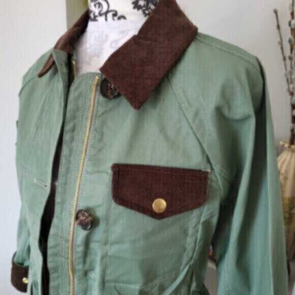J.Crew oversized Classic Field Jacket Women’s Sz XS-S NWT - Picture 3 of 16